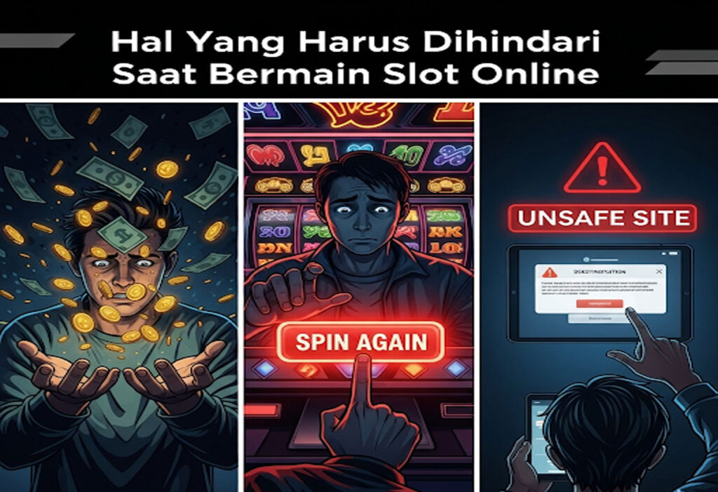 Hal yang Harus Dihindari Saat Bermain Slot Online