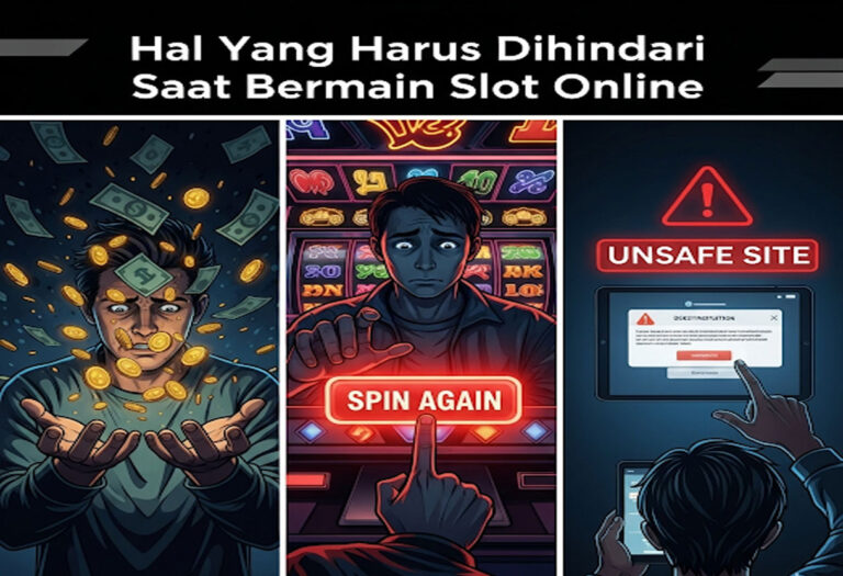 Hal yang Harus Dihindari Saat Bermain Slot Online